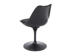 Lot De 6 Chaises En Polypropylène, Simili Et Métal - Noir - XAFY 14 Lot De 6 Chaises En Polypropylène, Simili Et Métal - Noir - XAFY -Magasin de meubles de restaurant chaise 12353259