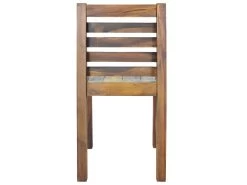 Lot De 4 Chaises De Salle à Manger Cuisine Bois De Récupération Solide Design Vintage CDS021332 11 Lot De 4 Chaises De Salle à Manger Cuisine Bois De Récupération Solide Design Vintage CDS021332 -Magasin de meubles de restaurant chaise 12442909