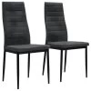 Lot De 2 Chaises De Salle à Manger Cuisine Design Tissu Contemporain Gris Foncé CDS020533 2 Lot De 2 Chaises De Salle à Manger Cuisine Design Tissu Contemporain Gris Foncé CDS020533 -Magasin de meubles de restaurant chaise 12443011