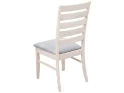 Lot De 2 Chaises De Salle à Manger Cuisine Chaise Tissu Gris Et Bois Massif Clair 04_0000399 -Magasin de meubles de restaurant chaise 12443627