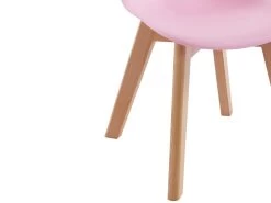 Lot De 2 Chaises Enfant En Polypropylène Et Hêtre - Rose - LILINOU 16 Lot De 2 Chaises Enfant En Polypropylène Et Hêtre - Rose - LILINOU -Magasin de meubles de restaurant chaise 12610869