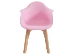 Lot De 2 Chaises Enfant Avec Accoudoirs En Polypropylène Et Hêtre - Rose - POUPINETTE 12 Lot De 2 Chaises Enfant Avec Accoudoirs En Polypropylène Et Hêtre - Rose - POUPINETTE -Magasin de meubles de restaurant chaise 12653947