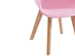 Lot De 2 Chaises Enfant Avec Accoudoirs En Polypropylène Et Hêtre - Rose - POUPINETTE 16 Lot De 2 Chaises Enfant Avec Accoudoirs En Polypropylène Et Hêtre - Rose - POUPINETTE -Magasin de meubles de restaurant chaise 12653951