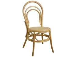 Chaise En Rotin Naturel Et Cannage