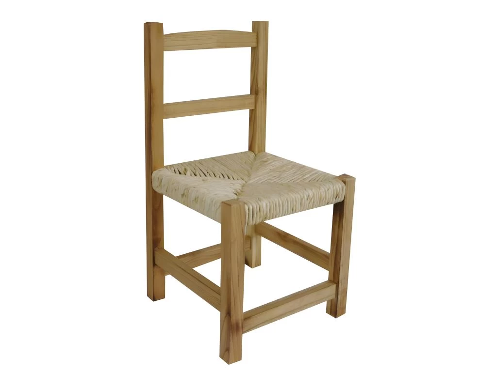 Chaise Enfant En Bois Naturel (Lot De 2) 4 Chaise Enfant En Bois Naturel (Lot De 2) – Image 2