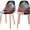 Chaise Arctik Patchwork (lot De 2)