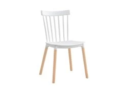 Chaise De Salle à Manger Valencia Blanc 44x52.5x81.5cm Thinia Home