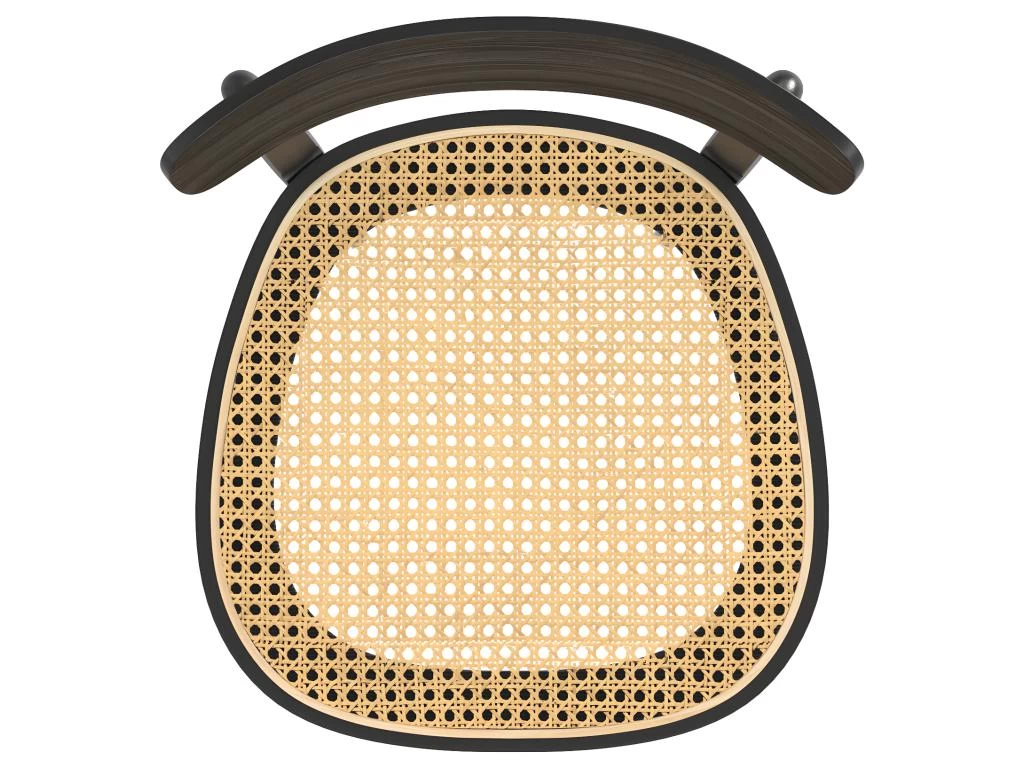 Chaise Aslaug En Bois Noir (lot De 2) 6 Chaise Aslaug En Bois Noir (lot De 2) – Image 4