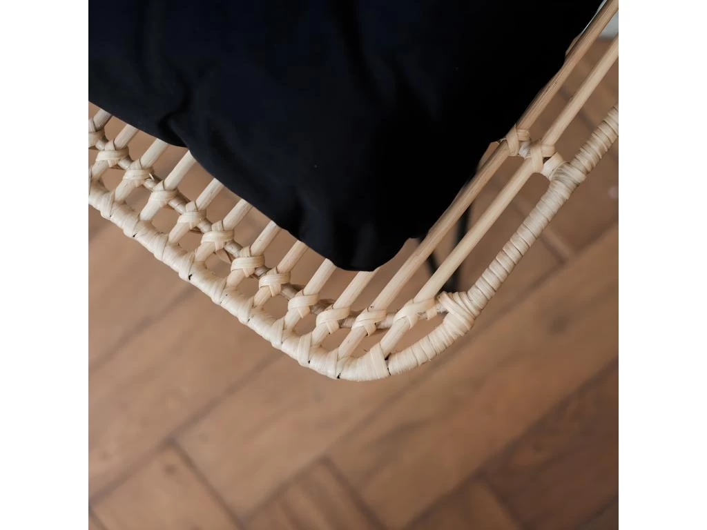 Uyuni - Lot De 2 Chaises Design En Rotin - Couleur - Naturel 7 Uyuni - Lot De 2 Chaises Design En Rotin - Couleur - Naturel – Image 5