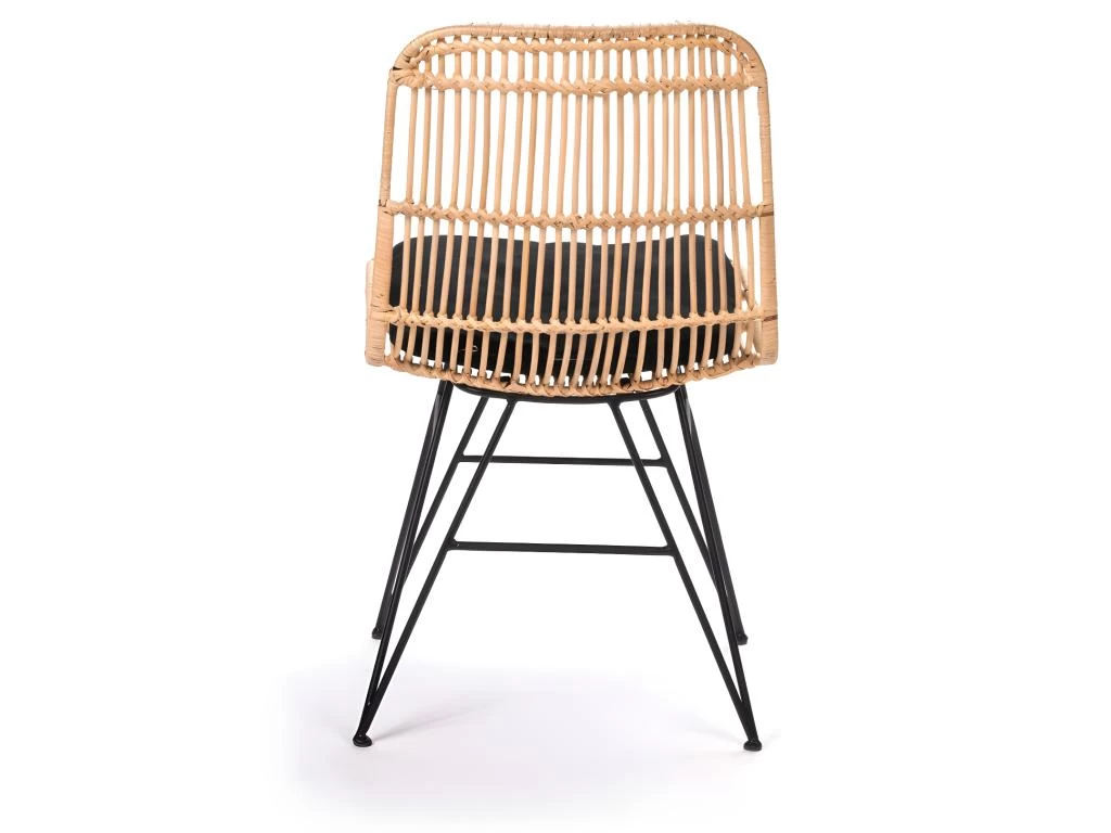 Uyuni - Lot De 2 Chaises Design En Rotin - Couleur - Naturel 8 Uyuni - Lot De 2 Chaises Design En Rotin - Couleur - Naturel – Image 6