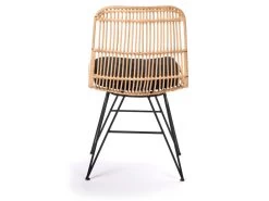 Uyuni - Lot De 2 Chaises Design En Rotin - Couleur - Naturel 16 Uyuni - Lot De 2 Chaises Design En Rotin - Couleur - Naturel -Magasin de meubles de restaurant chaise 13295111