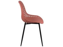 Lot De 2 Chaises De Cuisine Design Ajouré SELI (rouge) -Magasin de meubles de restaurant chaise 13581249