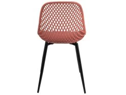 Lot De 2 Chaises De Cuisine Design Ajouré SELI (rouge) -Magasin de meubles de restaurant chaise 13581251