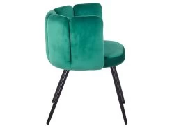 Lot De 2 Chaises Amela Velours Vert -Magasin de meubles de restaurant chaise 13698227