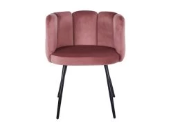 Lot De 2 Chaises Amela Velours Rose -Magasin de meubles de restaurant chaise 13698235