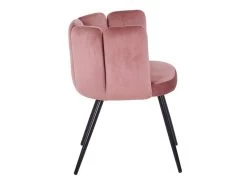 Lot De 2 Chaises Amela Velours Rose -Magasin de meubles de restaurant chaise 13698237