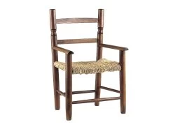 Fauteuil Enfant En Bois De Hêtre Marron