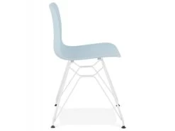 Chaise Design "Spider" 83cm Bleu & Blanc -Magasin de meubles de restaurant chaise 15611985