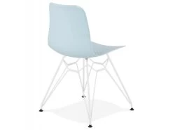 Chaise Design "Spider" 83cm Bleu & Blanc -Magasin de meubles de restaurant chaise 15611987