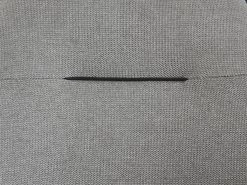 Lot De 6 Chaises En Tissu, Velours Côtelé Et Métal - Gris Et Anthracite - CHANILA -Magasin de meubles de restaurant chaise 15692883