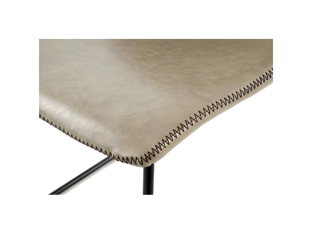 Lot De 2 Chaises Design "Caila" 82cm Gris 6 Lot De 2 Chaises Design "Caila" 82cm Gris – Image 4