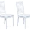 Lot De 2 Chaises Design Bois "Takao" 95cm Blanc 1 Lot De 2 Chaises Design Bois "Takao" 95cm Blanc -Magasin de meubles de restaurant chaise 15745643