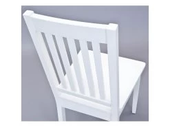 Lot De 2 Chaises Design Bois "Takao" 95cm Blanc -Magasin de meubles de restaurant chaise 15745647