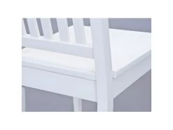 Lot De 2 Chaises Design Bois "Takao" 95cm Blanc -Magasin de meubles de restaurant chaise 15745649