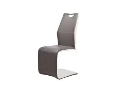 Lot De 4 Chaises Design "Avida" 103cm Gris & Blanc -Magasin de meubles de restaurant chaise 15746861