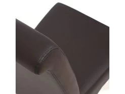 Set De 2 Chaises De Salle à Manger En Synthétique Marron Mat Pieds Foncés CDS04025 -Magasin de meubles de restaurant chaise 15777903