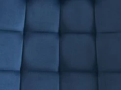 Lot De 6 Chaises Matelassées - Velours Et Métal Noir - Bleu Nuit - OLLUA 17 Lot De 6 Chaises Matelassées - Velours Et Métal Noir - Bleu Nuit - OLLUA -Magasin de meubles de restaurant chaise 15854221