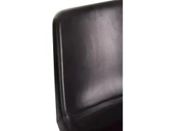 Chaise Loft Cuir Metal Noir Benarkin -Magasin de meubles de restaurant chaise 15866085