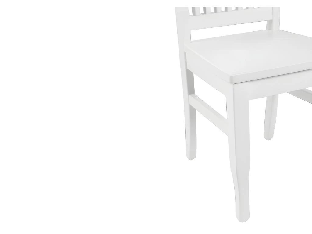Lot De 6 Chaises GUERANDE - Pin Blanc 7 Lot De 6 Chaises GUERANDE - Pin Blanc – Image 5