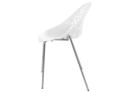 Ensemble De 4 Chaises Blanches MUMFORD -Magasin de meubles de restaurant chaise 16701767