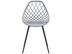 Lot De 2 Chaises De Salle à Manger Gris Clair CANTON -Magasin de meubles de restaurant chaise 16701823