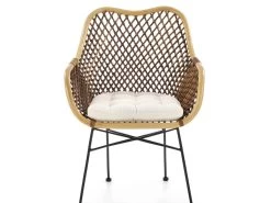 Lot De 2 Chaises En Rotin - Naturel/Brun Foncé 11 Lot De 2 Chaises En Rotin - Naturel/Brun Foncé -Magasin de meubles de restaurant chaise 17568215