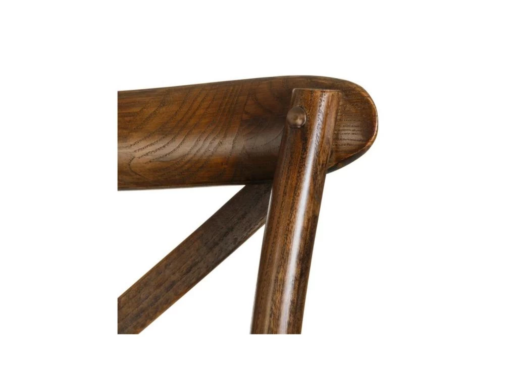 Duo De Chaises Bois Foncé - BRETT 7 Duo De Chaises Bois Foncé - BRETT – Image 5