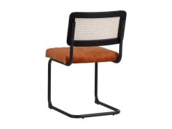 Duo De Chaises Métal/Rotin/Orange - MARIETTE 12 Duo De Chaises Métal/Rotin/Orange - MARIETTE -Magasin de meubles de restaurant chaise 17626415