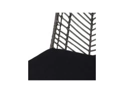 Chaise Rotin Gris/Métal - MARTINE 13 Chaise Rotin Gris/Métal - MARTINE -Magasin de meubles de restaurant chaise 17635265