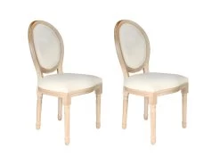 Chaise Eleonor Beige -Magasin de meubles de restaurant chaise 17922879