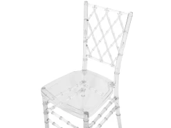 Lot De 2 Chaises Transparentes CLARION 18 Lot De 2 Chaises Transparentes CLARION -Magasin de meubles de restaurant chaise 18124519