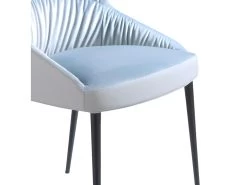 Chaise à Manger Velours Et Similicuir. 4109 ANGEL CERDA -Magasin de meubles de restaurant chaise 18422305