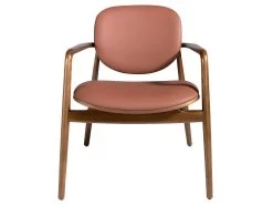 Fauteuil En Similicuir Et Pieds En Frêne 4118 ANGEL CERDA -Magasin de meubles de restaurant chaise 18430331