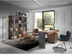 Fauteuil En Similicuir Et Pieds En Frêne 4118 ANGEL CERDA -Magasin de meubles de restaurant chaise 18430335