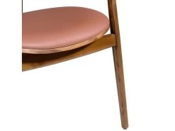Fauteuil En Similicuir Et Pieds En Frêne 4118 ANGEL CERDA -Magasin de meubles de restaurant chaise 18430347