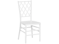 Lot 2 Chaises Blanches CLARION -Magasin de meubles de restaurant chaise 18759497