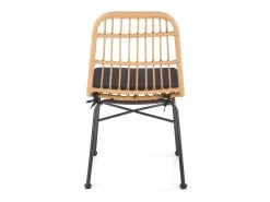 Chaise En Rotin Synthétique 47 X 45 X 85 Cm - Naturel 14 Chaise En Rotin Synthétique 47 X 45 X 85 Cm - Naturel -Magasin de meubles de restaurant chaise 18834559