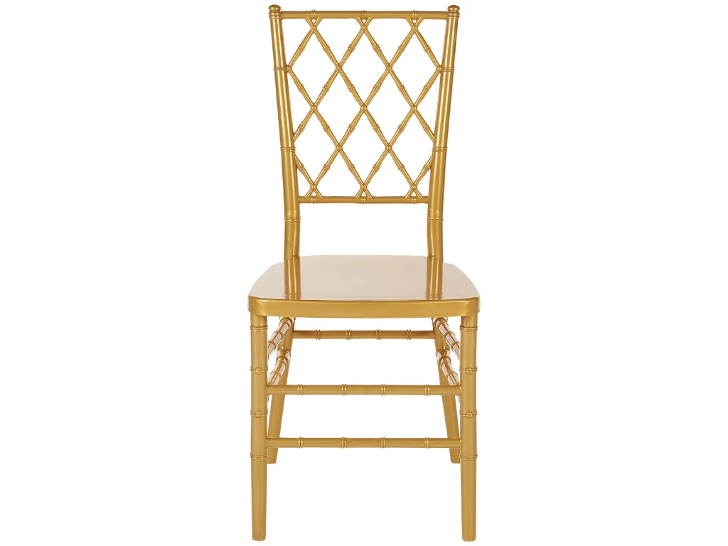 Lot De 2 Chaises Dorées CLARION 6 Lot De 2 Chaises Dorées CLARION – Image 4