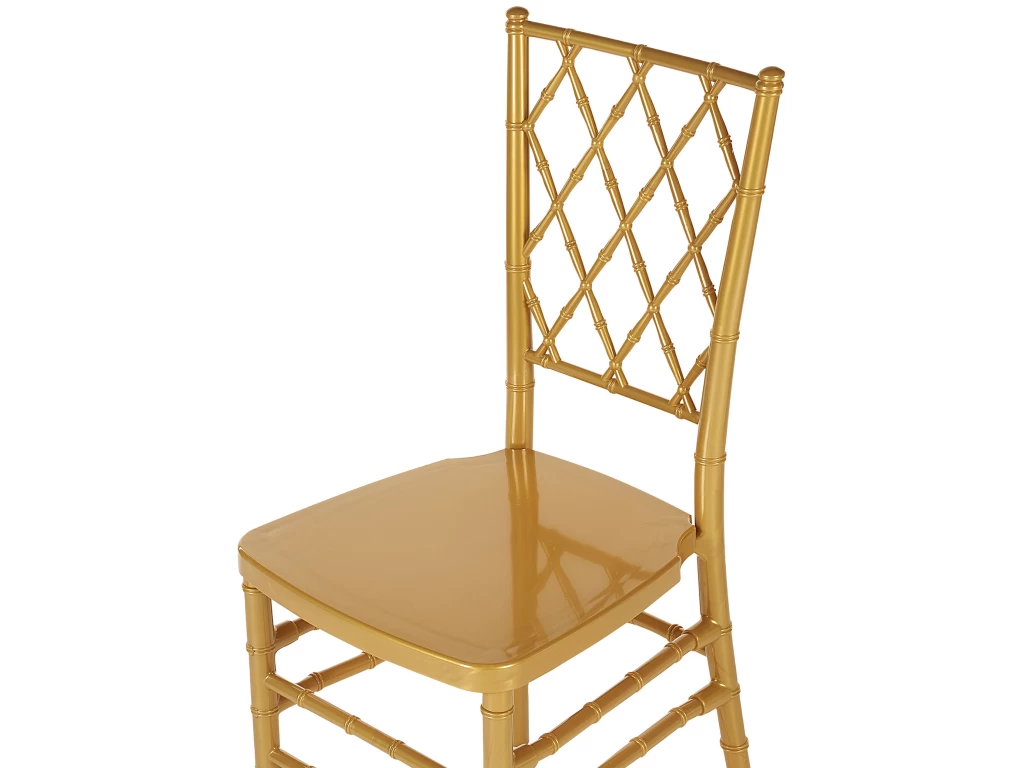 Lot De 2 Chaises Dorées CLARION 8 Lot De 2 Chaises Dorées CLARION – Image 6