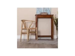 Duo De Chaises Bois Naturel Avec Assise Paillage - BRETT 10 Duo De Chaises Bois Naturel Avec Assise Paillage - BRETT -Magasin de meubles de restaurant chaise 19572243